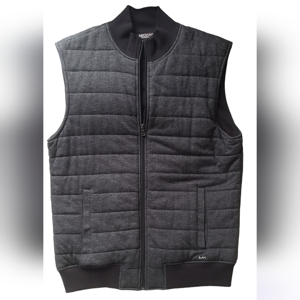 MICHAEL Michael Kors Mens Medium Zip Up Vest